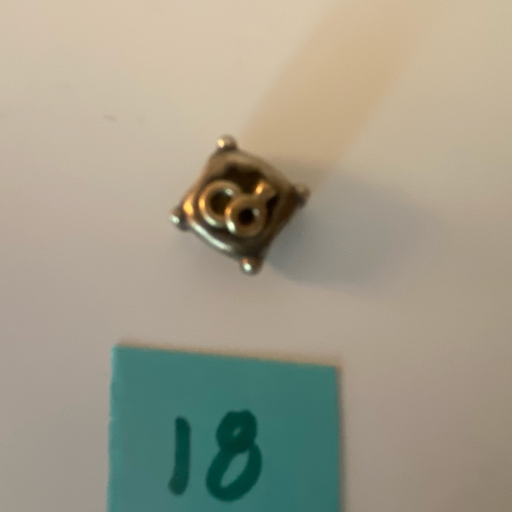 Pandora charms - ring, flip flop, shoe, heart/teddy